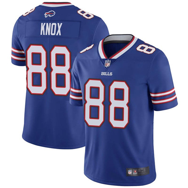 Men's Buffalo Bills #88 Dawson Knox Blue Vapor Untouchable Limited Stitched NFL Jersey